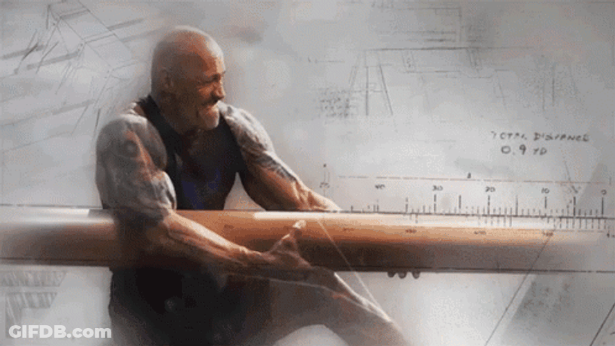 Pulling Dwayne Johnson GIF
