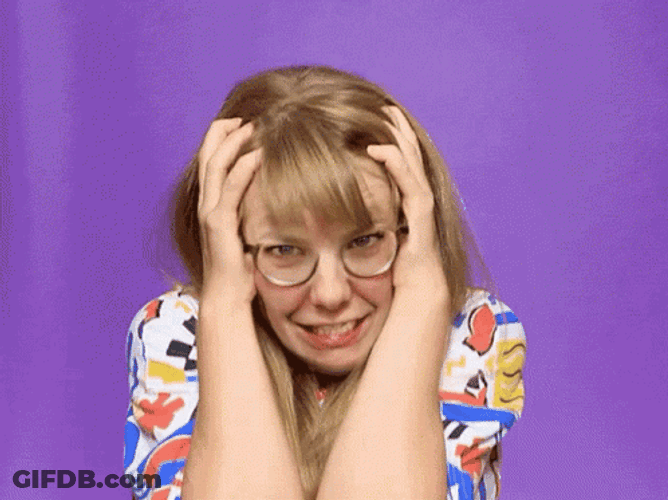 Pulling Hair Out GIF