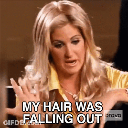Pulling Hair Out GIF