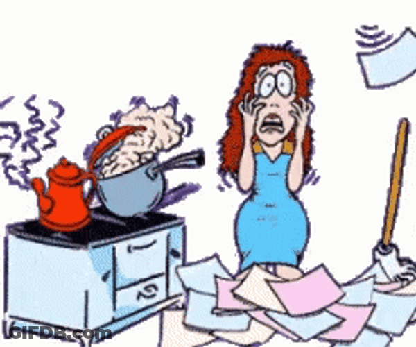 Pulling Hair Stressed Out GIF