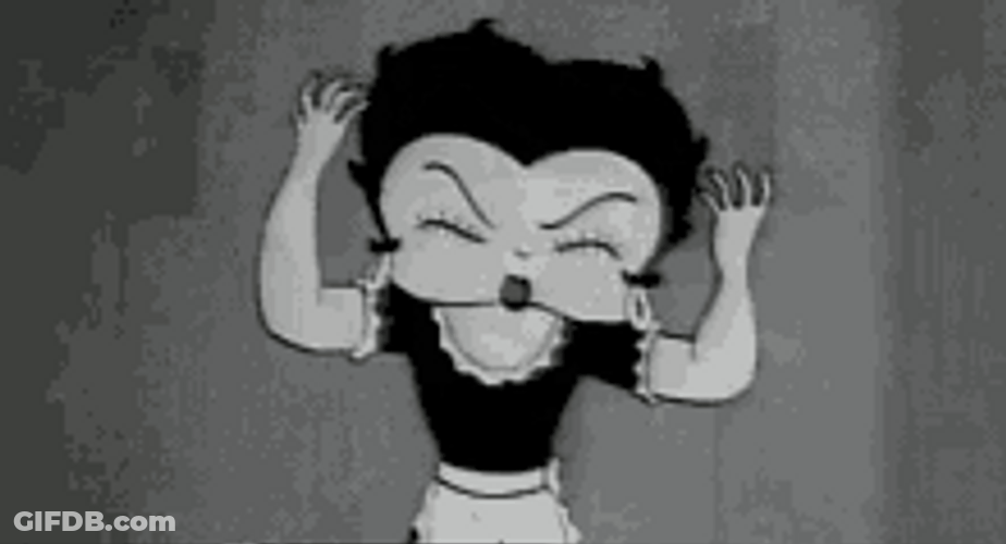 Pulling My Hair Out Annoyed Betty Boop GIF