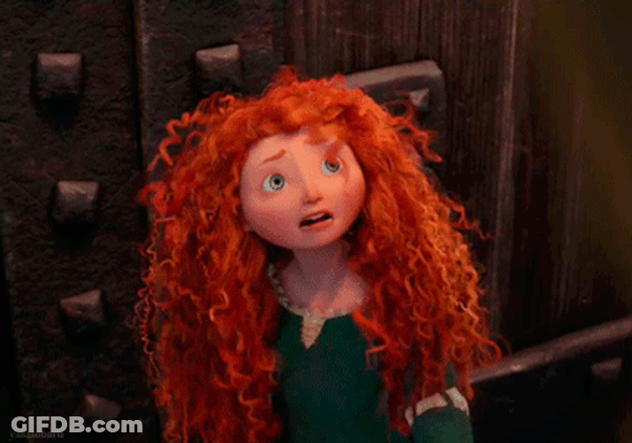 Pulling My Hair Out Annoyed Merida 2012 GIF