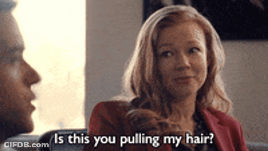 Pulling My Hair Out Are You Serious Girl Reaction GIF
