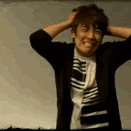 Pulling My Hair Out Crying Funny Seungri Big Bang GIF