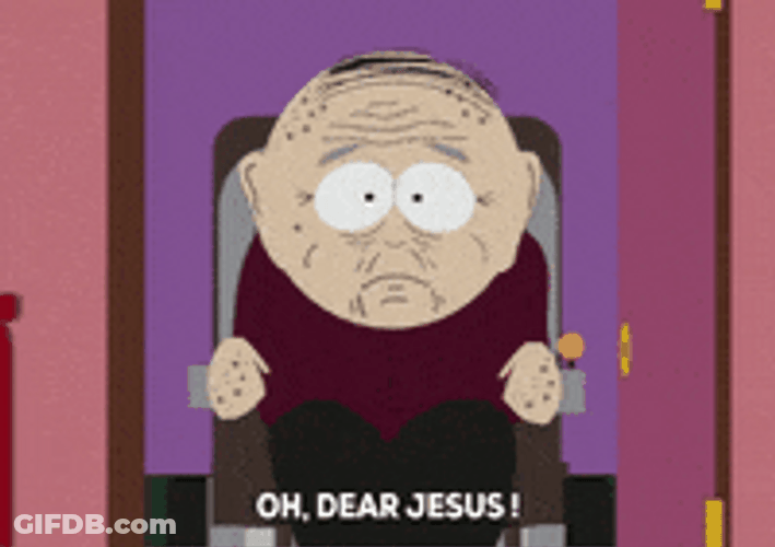 Pulling My Hair Out Grandpa Marsh South Park GIF