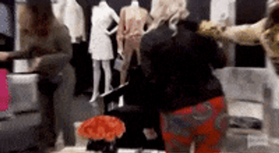 Pulling My Hair Out Reality Show Girl Fight GIF