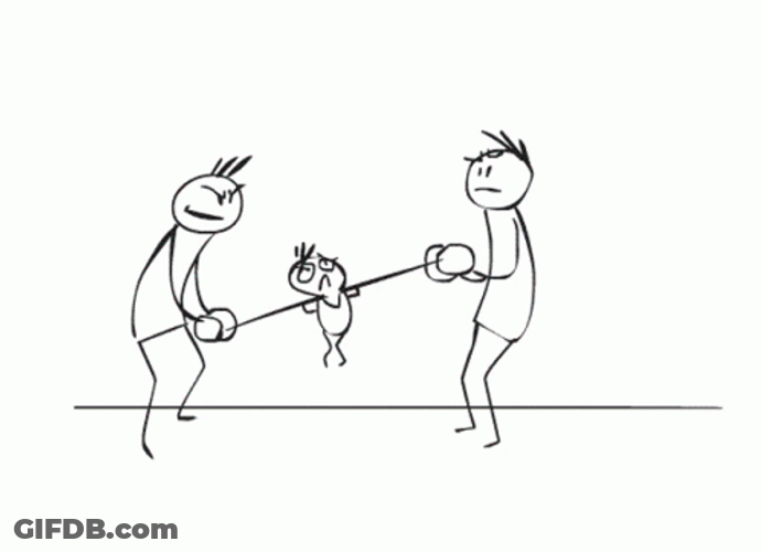 Pulling Side By Side GIF