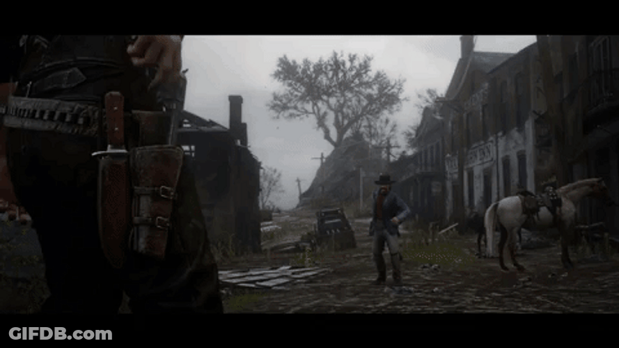 Pulling Trigger Rdr2 GIF