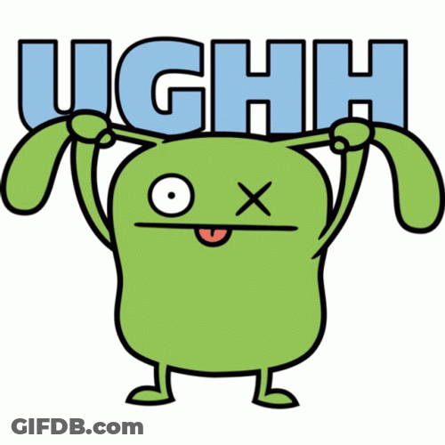 Pulling Ugly Dolls Ox GIF