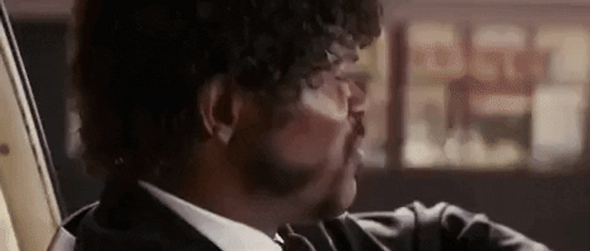 Pulp Fiction Jules Death Stare GIF