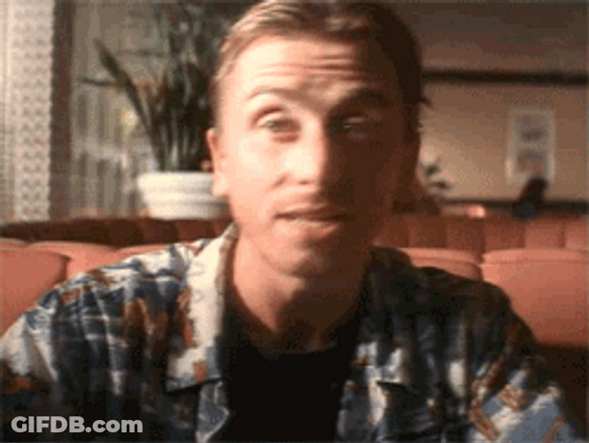 Pulp Fiction Peter Greene Pointing GIF