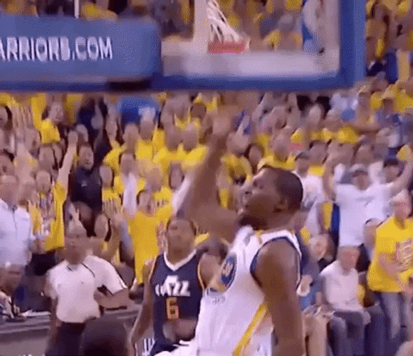 Pumped Javale McGee NBA Playoffs GIF