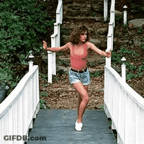 Pumped Up Sexy Jennifer Grey Dirty Dancing GIF