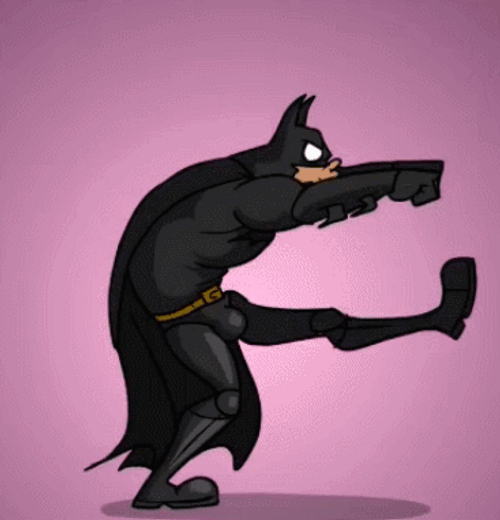 Pumping Dancing Batman GIF