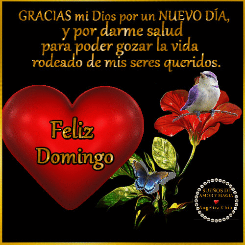 Pumping Heart Feliz Domingo Computer Art GIF