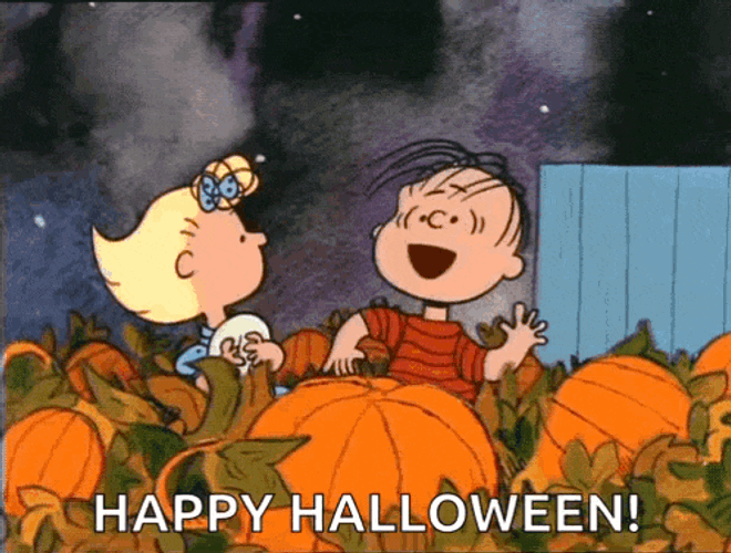 Pumpkin Charlie Brown GIF