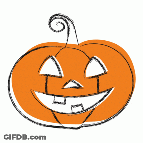 Pumpkin Silly Face Dance GIF