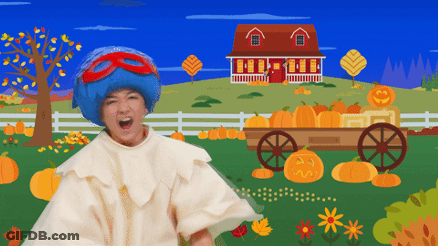 Pumpkin Whoop That Trick GIF