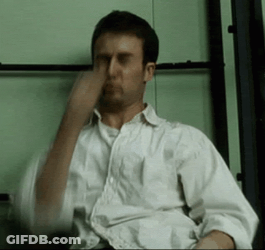 Punch In The Face Fight Club Tyler Durden GIF