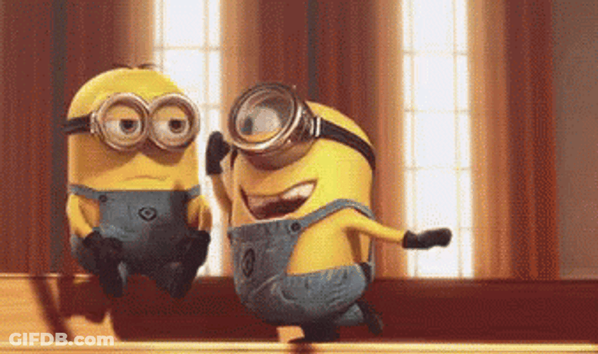 Punch In The Face Minions Kevin GIF