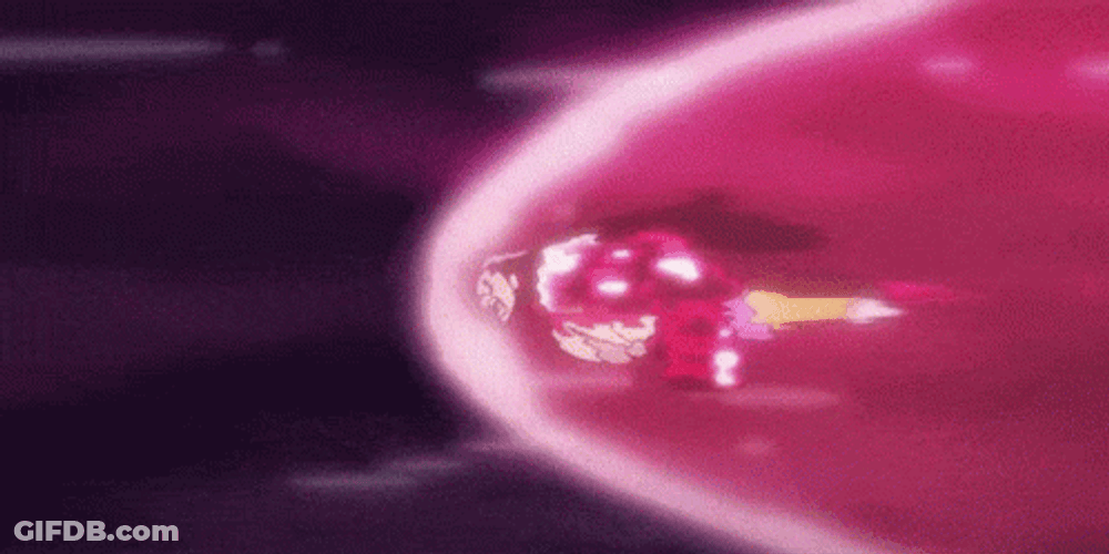 Punch Luffy Vs Kaido GIF