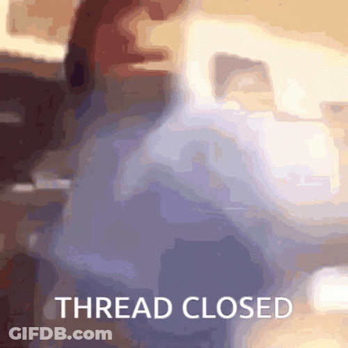 Punching Man Angry Thread Closed GIF