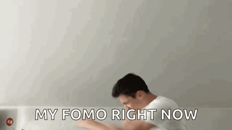 Punching The Air My Fomo Right Now GIF
