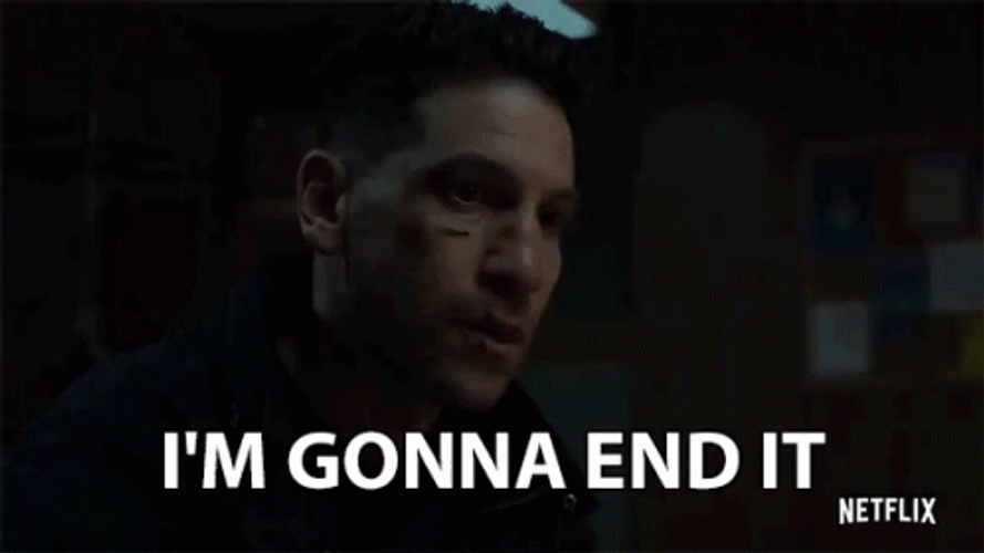 Punisher I'm Gonna End It GIF