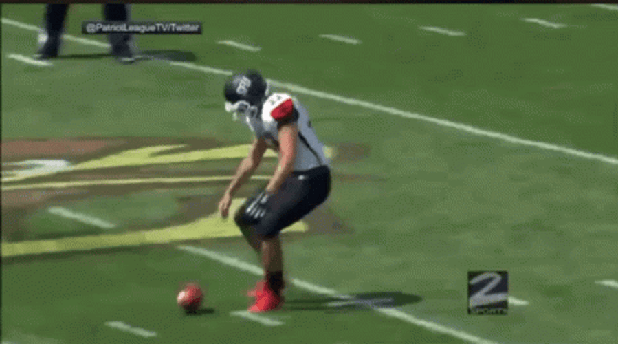 Punt Lowa Hawkeys GIF