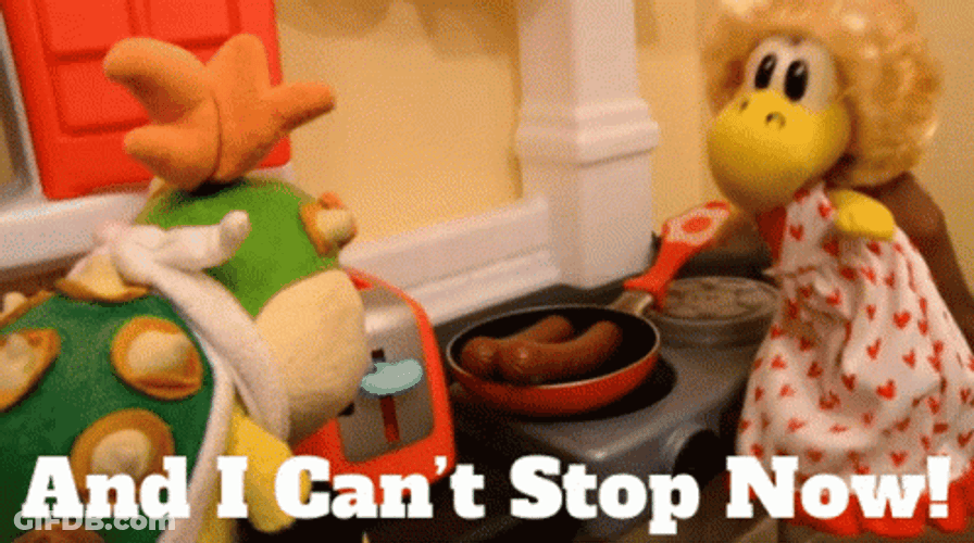 Puppet Arguing Cant Stop Wont Stop GIF