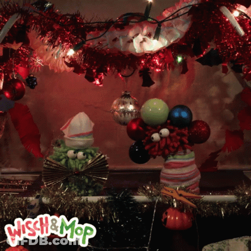 Puppet Christmas Party GIF