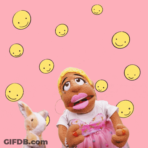 Puppet Dawnie Dancing Friday GIF