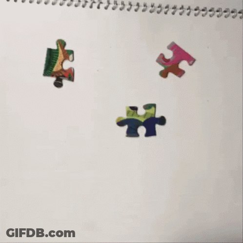 Puppet Face Close Up With Bow Tie GIF