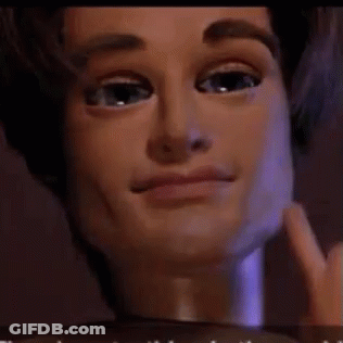 Puppet Face With Hand On Eyebrow GIF