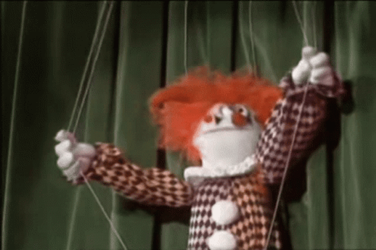 Puppet Fozzie Bear Clown Show GIF