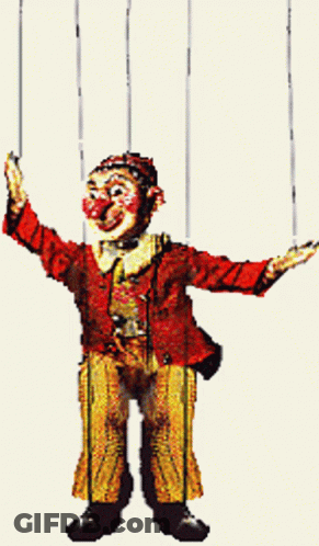 Puppet In Red Jacket GIF
