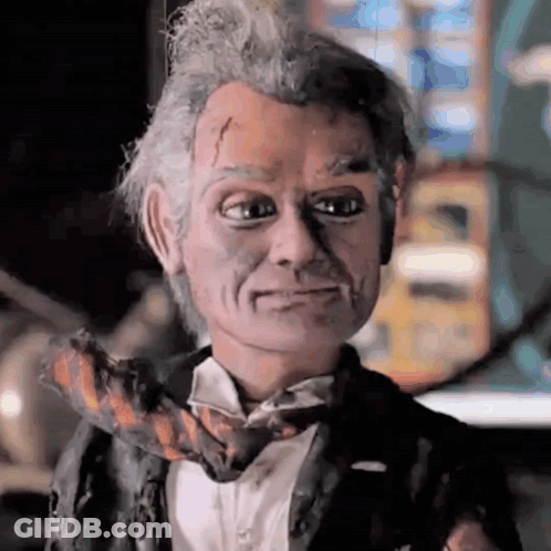 Puppet In Tuxedo And Bow Tie GIF