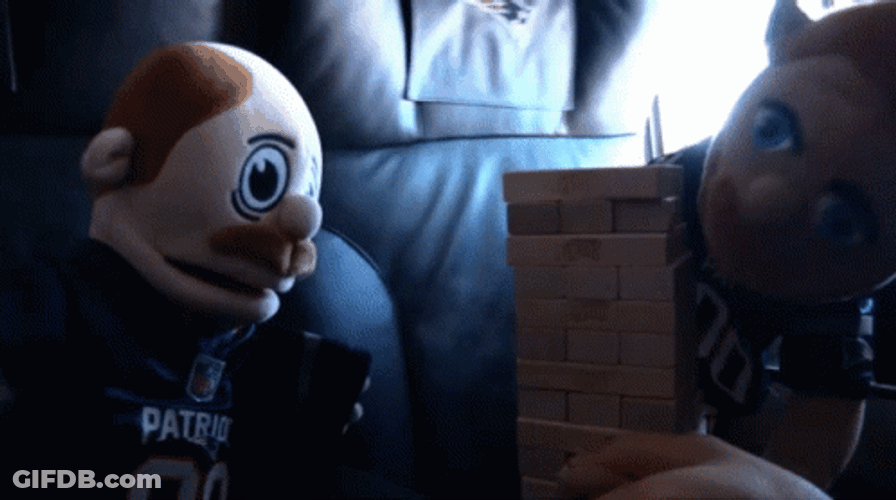 Puppet Inside A Plane Turbulence GIF