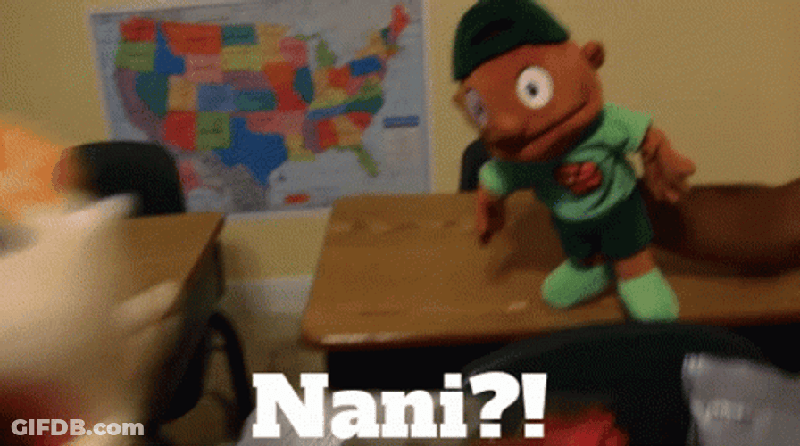 Puppet Joseph Nani Shout GIF