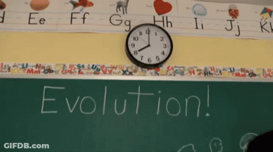 Puppet Lectures About Evolution GIF