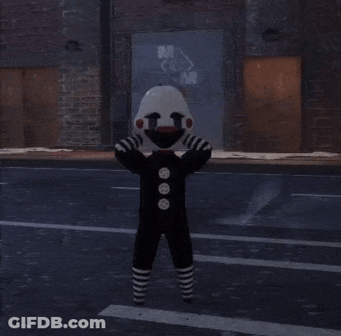 Puppet On Roadside GIF