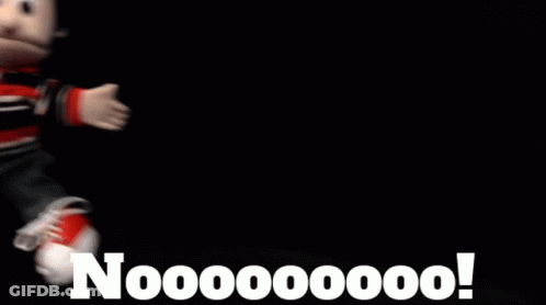 Puppet Open Mouth Nooo GIF