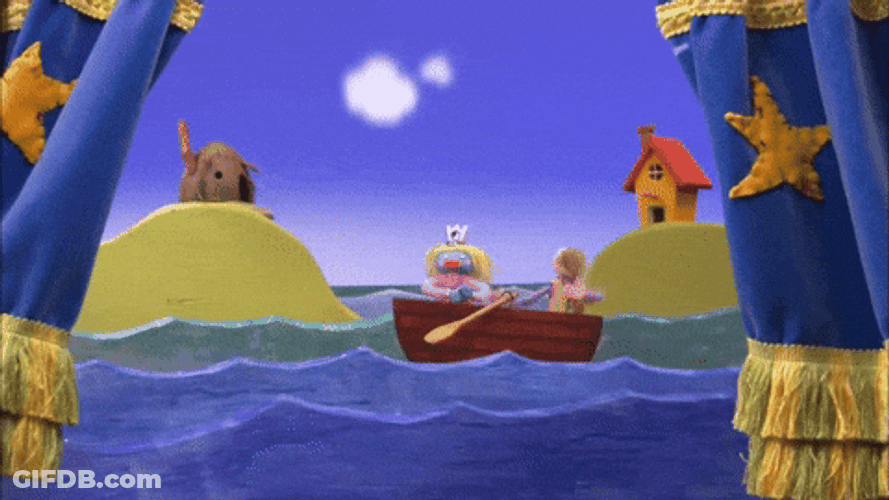 Puppet Rowing Machine Form GIF