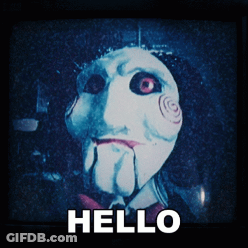 Puppet Saying Hello GIF