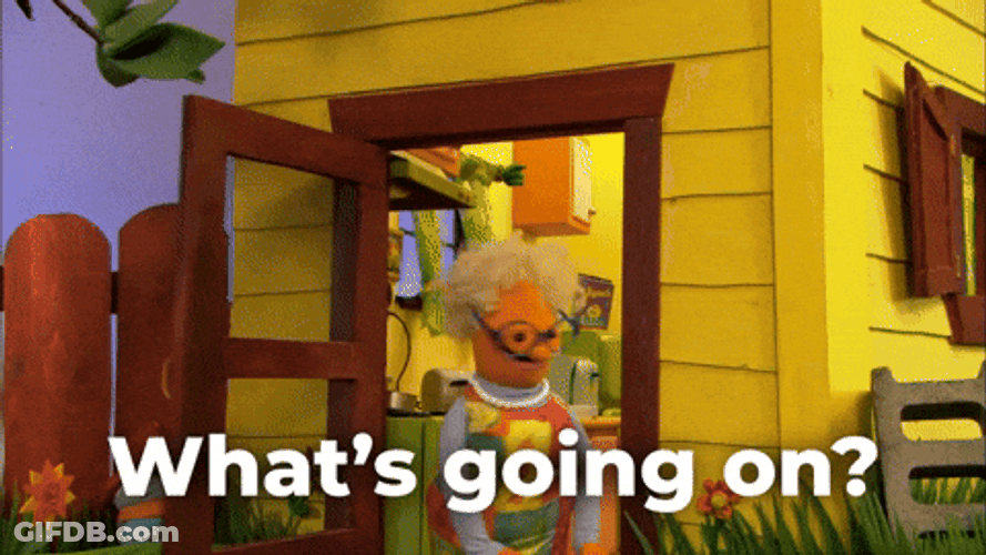 Puppet Whats Going On Where Are You GIF