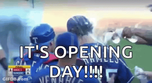Puppet With Cigarette On Baseball Field Saying Who's Ready For Baseball GIF