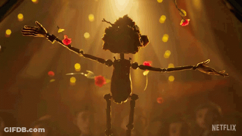 Puppet With Netflix Logo GIF