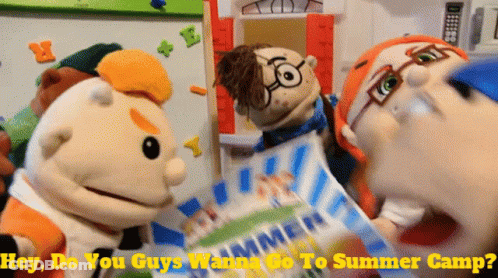Puppets Around Summer Camp Snacks Bag GIF