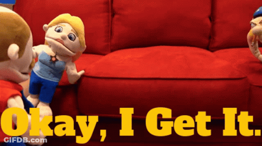 Puppets Okay I Get It GIF