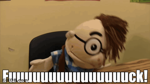 Puppets Sitting At Table Saying What's Your Comeback GIF